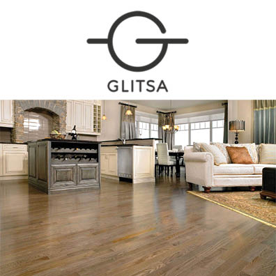 Glitsa Floor Finishes Logo and Floor Image