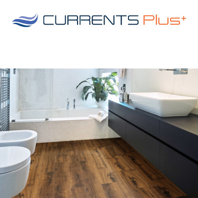 Currents Plus+ SPC Waterproof Flooring Logo