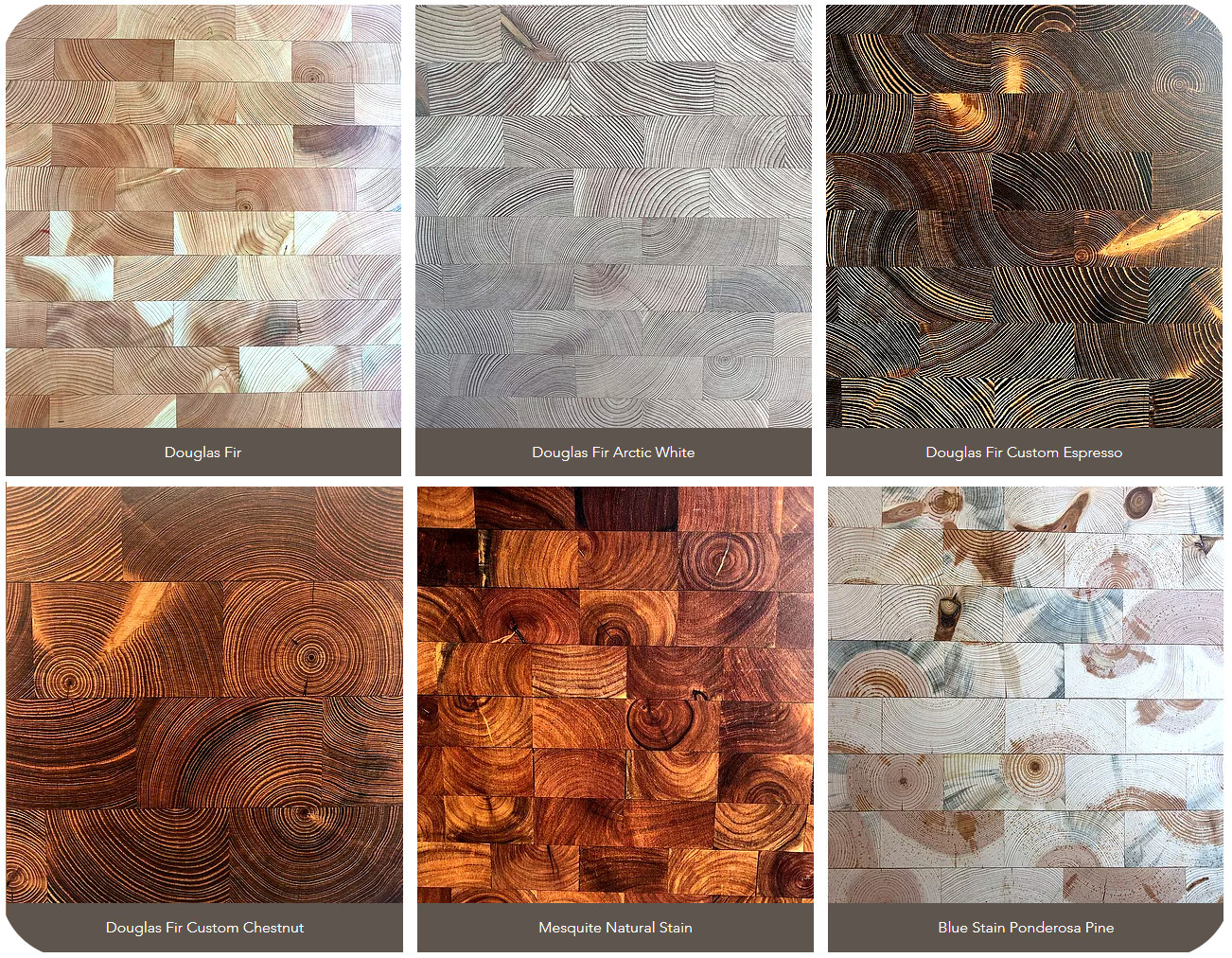 Old Wood, End Grain Panels, Commercial Quality Flooring