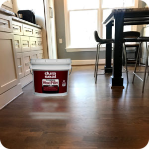 DuraSeal, Trowelable Wood Filler, Floor Sample